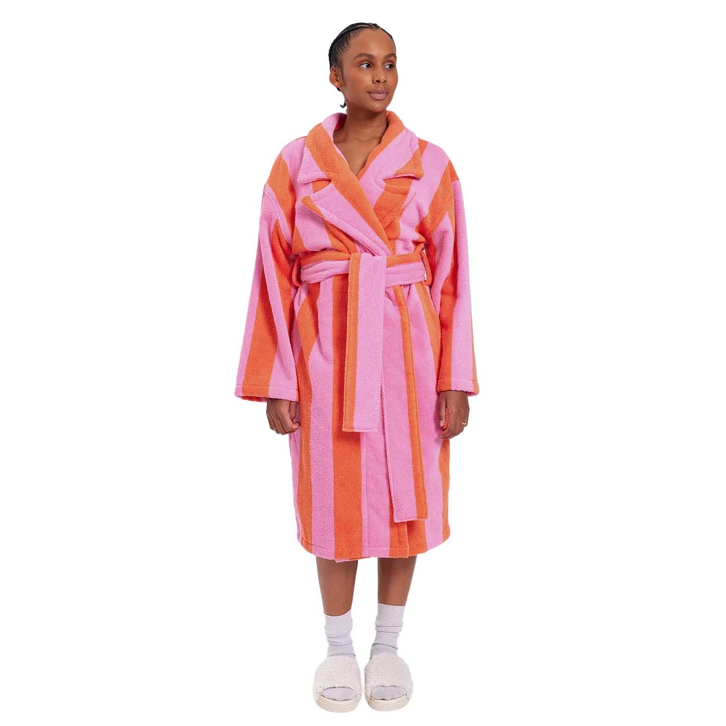 HOMMEY. Stripe Robe